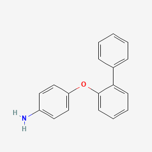 molecular formula C18H15NO B2990650 4-(2-Phenylphenoxy)aniline CAS No. 212189-56-5