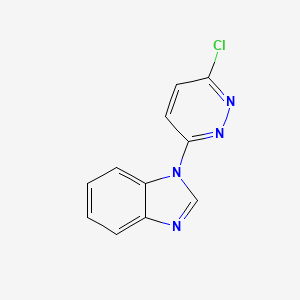 1-(6-chloropyridazin-3-yl)-1H-benzo[d]imidazole