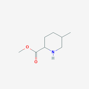 molecular formula C8H15NO2 B2990719 Methyl 5-methylpiperidine-2-carboxylate CAS No. 2155852-18-7
