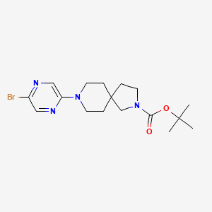 Tert-butyl 8-(5-bromopyrazin-2-yl)-2,8-diazaspiro[4.5]decane-2-carboxylate