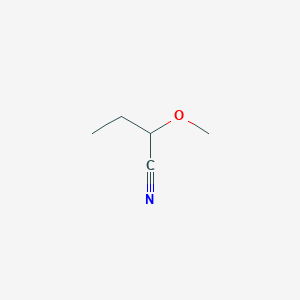 molecular formula C5H9NO B2990799 2-Methoxybutanenitrile CAS No. 253317-26-9