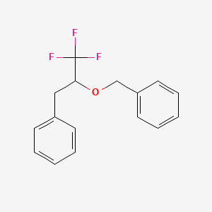 1-[2-(Benzyloxy)-3,3,3-trifluoropropyl]benzene