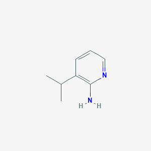 molecular formula C8H12N2 B2990854 3-(丙烷-2-基)吡啶-2-胺 CAS No. 1101060-79-0