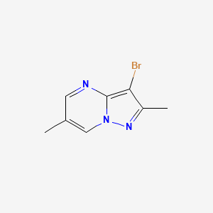 3-Bromo-2,6-dimethylpyrazolo[1,5-a]pyrimidine