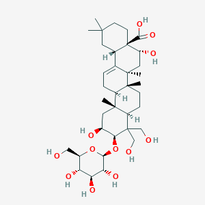 molecular formula C36H58O12 B2990951 3-O-β-D-葡萄糖吡喃糖基扁担皂苷元 CAS No. 38337-25-6
