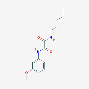 N'-(3-methoxyphenyl)-N-pentyloxamide