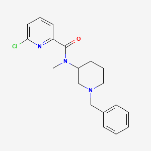 N-(1-Benzylpiperidin-3-yl)-6-chloro-N-methylpyridine-2-carboxamide