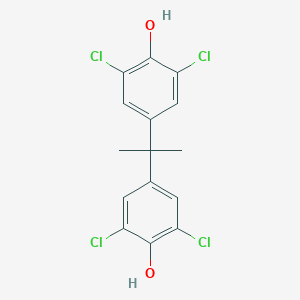 molecular formula C15H12Cl4O2 B029912 四氯双酚A CAS No. 79-95-8