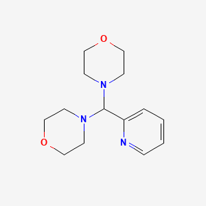 4-[Morpholin-4-yl(pyridin-2-yl)methyl]morpholine