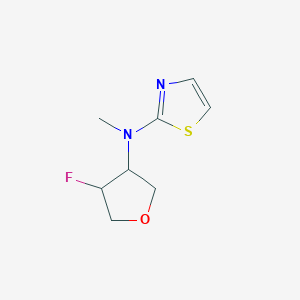 N-(4-fluorooxolan-3-yl)-N-methyl-1,3-thiazol-2-amine