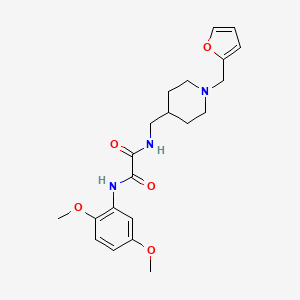 N1-(2,5-dimethoxyphenyl)-N2-((1-(furan-2-ylmethyl)piperidin-4-yl)methyl)oxalamide
