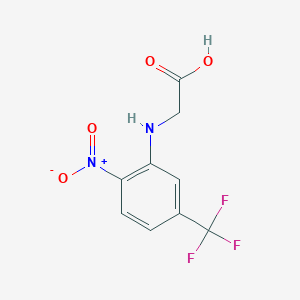 N-[2-Nitro-5-(trifluoromethyl)phenyl]aminoacetic acid