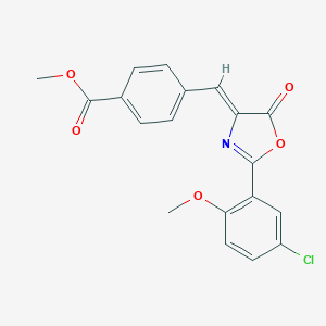 molecular formula C19H14ClNO5 B299184 Methyl 338456 