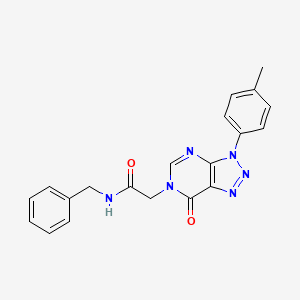 N-benzyl-2-(7-oxo-3-(p-tolyl)-3H-[1,2,3]triazolo[4,5-d]pyrimidin-6(7H)-yl)acetamide