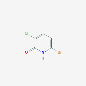 molecular formula C5H3BrClNO B2991932 6-溴-3-氯吡啶-2-醇 CAS No. 1393550-81-6