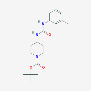 tert-Butyl 4-(3-m-tolylureido)piperidine-1-carboxylate