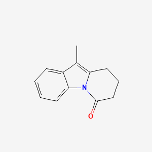 molecular formula C13H13NO B2991952 10-methyl-8,9-dihydropyrido[1,2-a]indol-6(7H)-one CAS No. 40133-76-4
