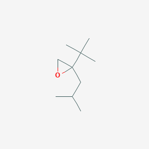 molecular formula C10H20O B2991981 2-Tert-butyl-2-(2-methylpropyl)oxirane CAS No. 2248348-17-4
