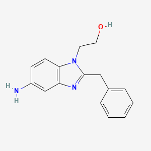 2-(5-Amino-2-benzyl-benzoimidazol-1-yl)-ethanol
