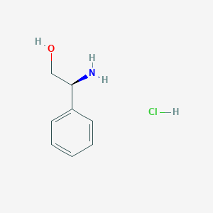molecular formula C8H12ClNO B2992100 (S)-2-Amino-2-phenylethan-1-ol hydrochloride CAS No. 88026-82-8