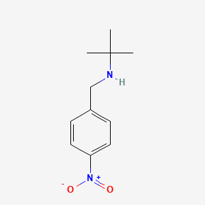 N-(tert-butyl)-N-(4-nitrobenzyl)amine