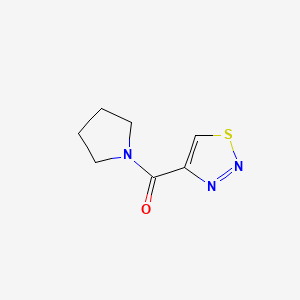 4-(Pyrrolidine-1-carbonyl)-1,2,3-thiadiazole