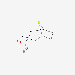 3-Methyl-8-thiabicyclo[3.2.1]octane-3-carboxylic acid