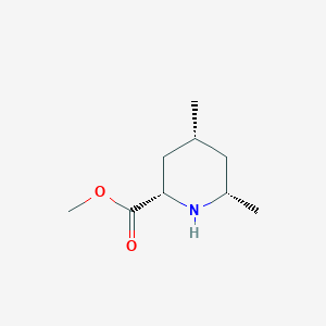 Methyl (2S,4R,6S)-4,6-dimethylpiperidine-2-carboxylate