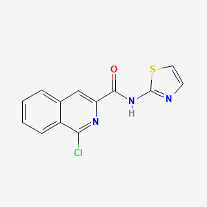 1-chloro-N-(1,3-thiazol-2-yl)isoquinoline-3-carboxamide