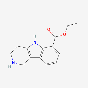 Ethyl 2,3,4,5-tetrahydro-1H-pyrido[4,3-b]indole-6-carboxylate