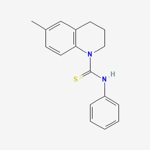 6-methyl-N-phenyl-3,4-dihydro-1(2H)-quinolinecarbothioamide
