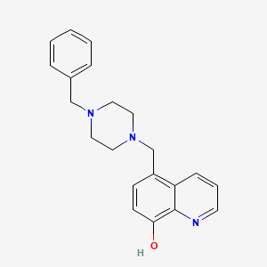 5-[(4-Benzylpiperazin-1-yl)methyl]quinolin-8-ol