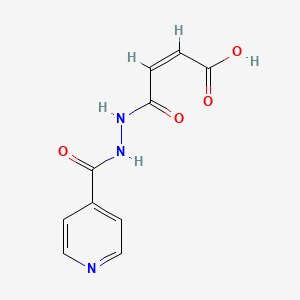 (Z)-4-(2-isonicotinoylhydrazinyl)-4-oxobut-2-enoic acid