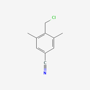 4-(Chloromethyl)-3,5-dimethylbenzonitrile