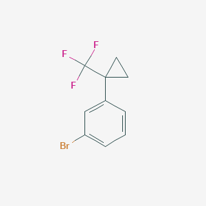 1-Bromo-3-[1-(trifluoromethyl)cyclopropyl]benzene