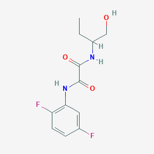 molecular formula C12H14F2N2O3 B2992798 N1-(2,5-difluorophenyl)-N2-(1-hydroxybutan-2-yl)oxalamide CAS No. 920224-22-2