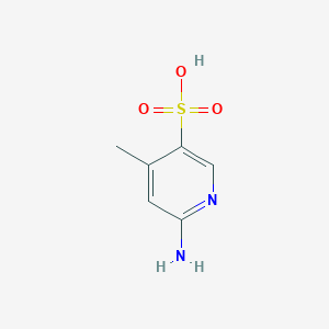 6-Amino-4-methylpyridine-3-sulfonic acid