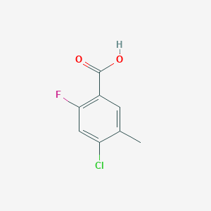 4-Chloro-2-fluoro-5-methylbenzoic acid