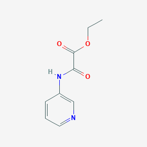 molecular formula C9H10N2O3 B2992878 Ethyl 2-oxo-2-(pyridin-3-ylamino)acetate CAS No. 53117-17-2