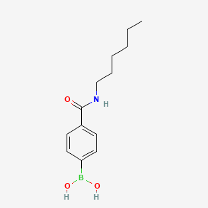 B2992914 (4-(Hexylcarbamoyl)phenyl)boronic acid CAS No. 1611473-73-4