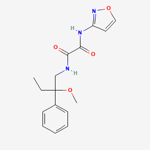 N1-(isoxazol-3-yl)-N2-(2-methoxy-2-phenylbutyl)oxalamide