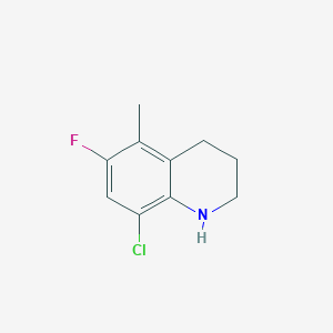 8-Chloro-6-fluoro-5-methyl-1,2,3,4-tetrahydroquinoline