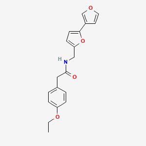 N-([2,3'-bifuran]-5-ylmethyl)-2-(4-ethoxyphenyl)acetamide
