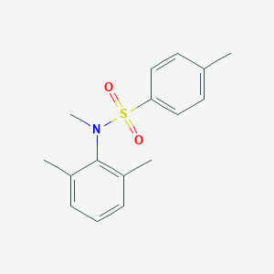 molecular formula C16H19NO2S B299323 N-(2,6-dimethylphenyl)-N,4-dimethylbenzenesulfonamide 