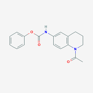 Phenyl (1-acetyl-1,2,3,4-tetrahydroquinolin-6-yl)carbamate