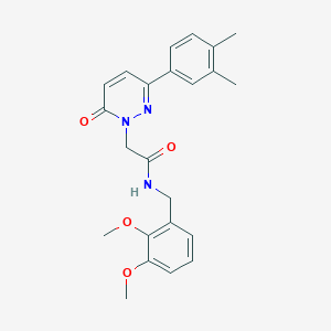 N-(2,3-dimethoxybenzyl)-2-(3-(3,4-dimethylphenyl)-6-oxopyridazin-1(6H)-yl)acetamide