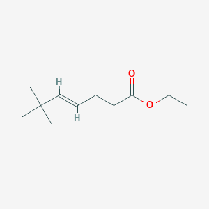 molecular formula C11H20O2 B2993589 6,6-二甲基庚-4-烯酸乙酯 CAS No. 1807941-96-3
