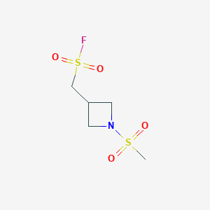 (1-Methylsulfonylazetidin-3-yl)methanesulfonyl fluoride