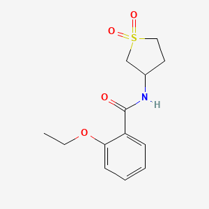 molecular formula C13H17NO4S B2993694 N-(1,1-dioxo-1lambda6-thiolan-3-yl)-2-ethoxybenzamide CAS No. 874788-24-6