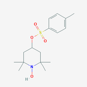 molecular formula C16H25NO4S B029937 2,2,6,6-四甲基-4-(4'-甲苯磺酸酯)哌啶氧自由基 CAS No. 42495-21-6